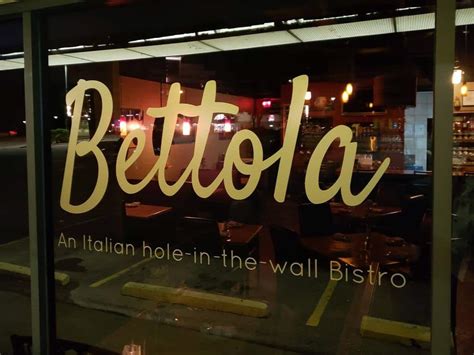 but bottom line is this is quality Italian near Centennial and I recommend it to friends and family". . Bettola bistro
